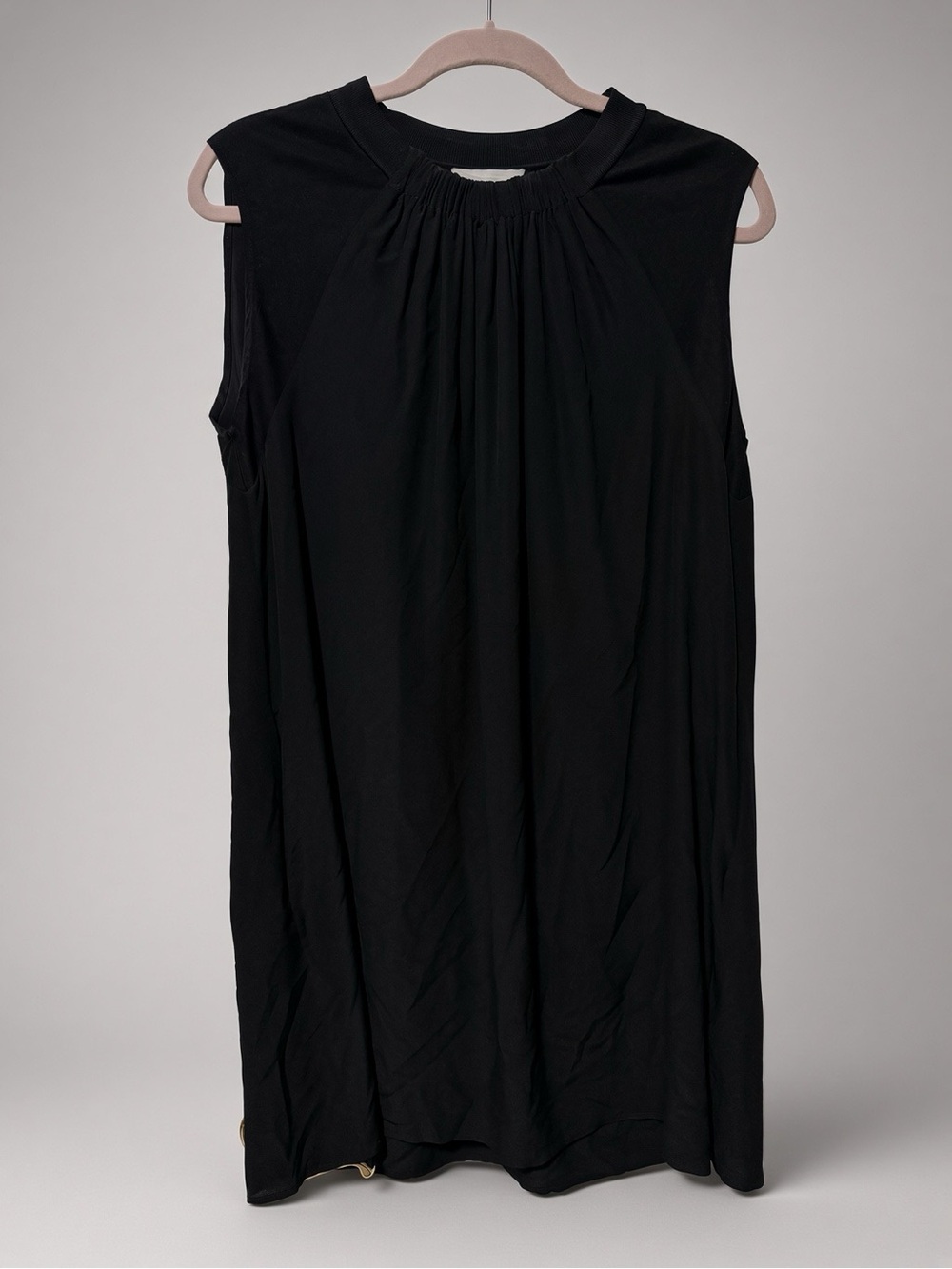3.1 Phillip Lim 100% Silk Body Sleeveless Black Dress | Size 4 | Designer